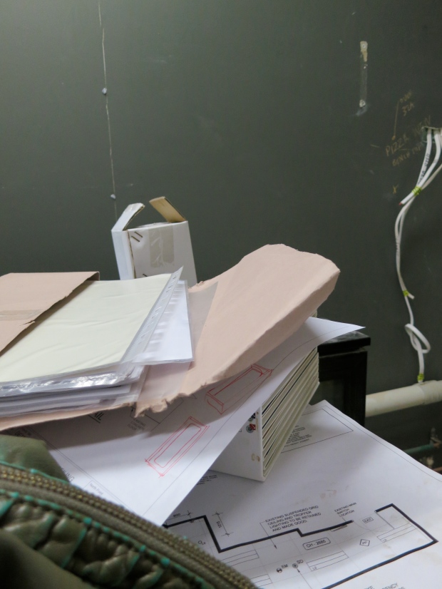 The mounds of paper and files is almost taking over our lives